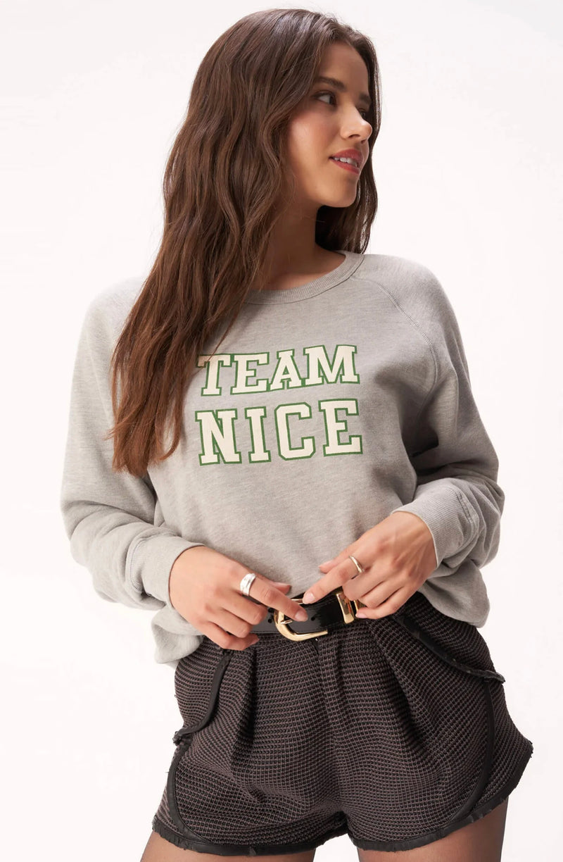 58147CB781 Team Nice/Naughty Reversible Sweatshirt