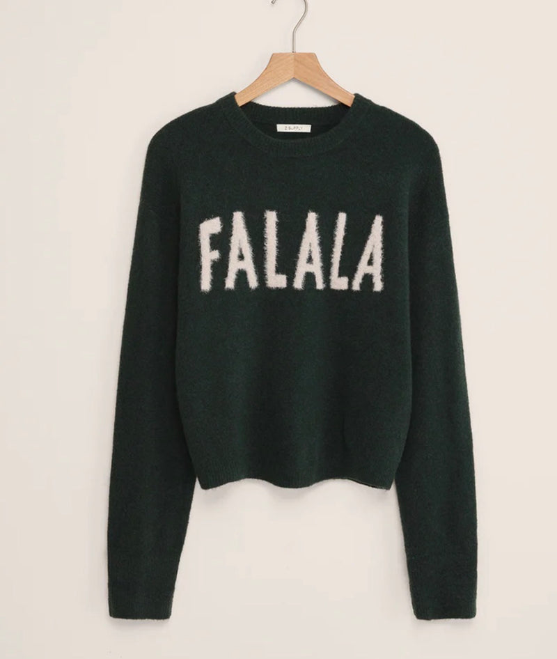 ZW254613 Holiday Cheer Sweater Garland Green