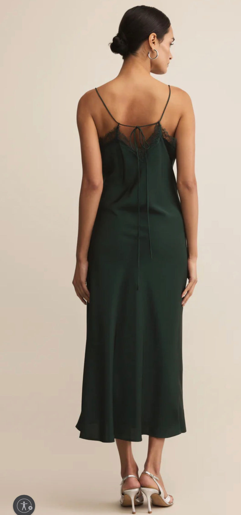 ZD253190 After Hours Midi Dress Garland Green