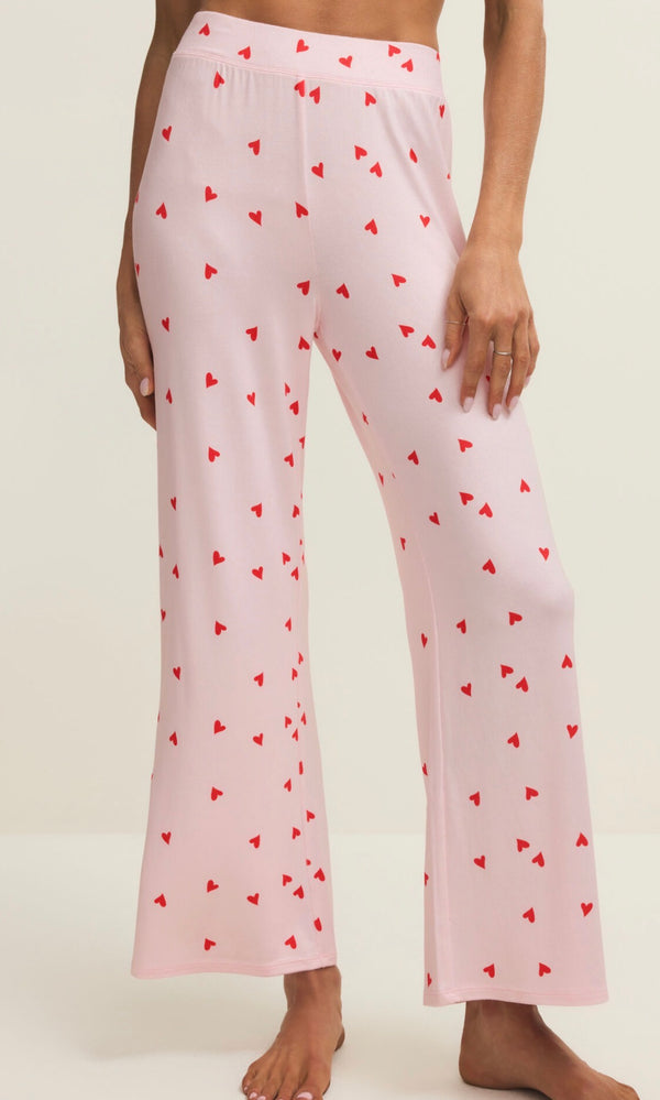 ZLP261202 Luxe Heart Pant Pink Marshmallow