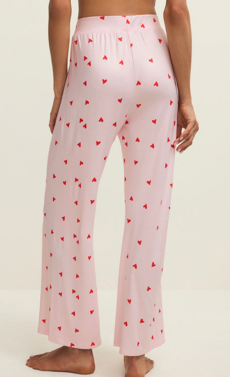 ZLP261202 Luxe Heart Pant Pink Marshmallow