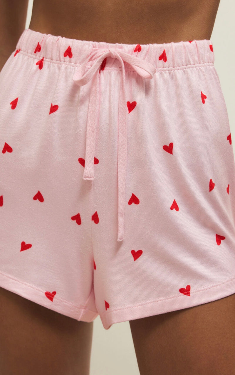 ZLS261204 Love First Heart Short Pink Marshmallow
