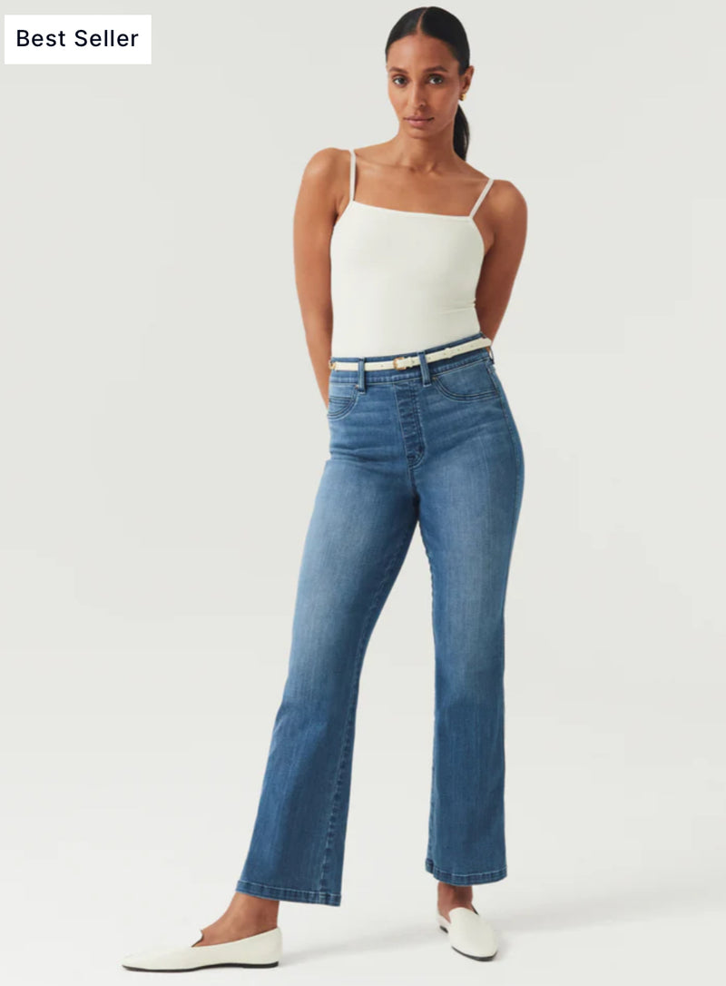 20541r Spanx Kick Flare Jeans – Kate and Hale Shop