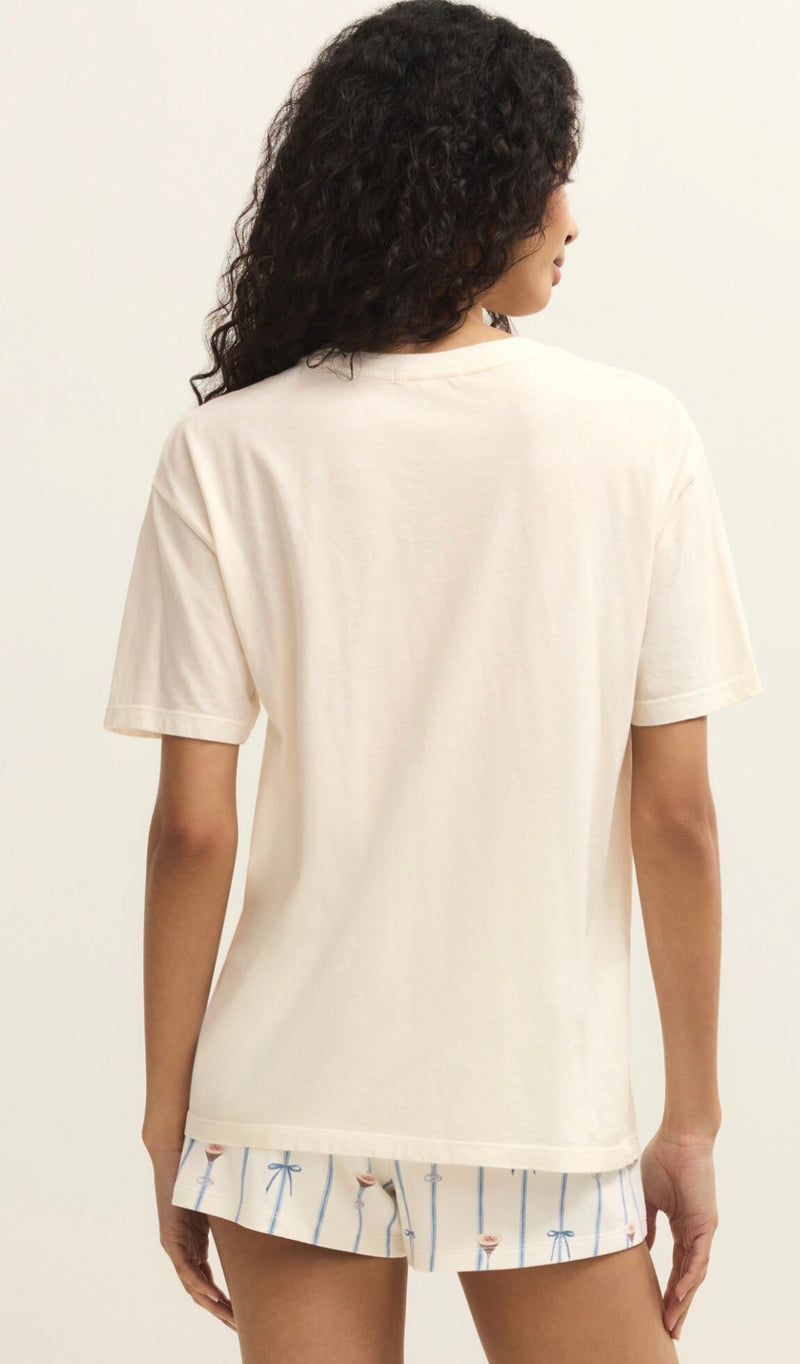 ZLT261566 Espresso Martini Boyfriend Tee Vanilla Ice