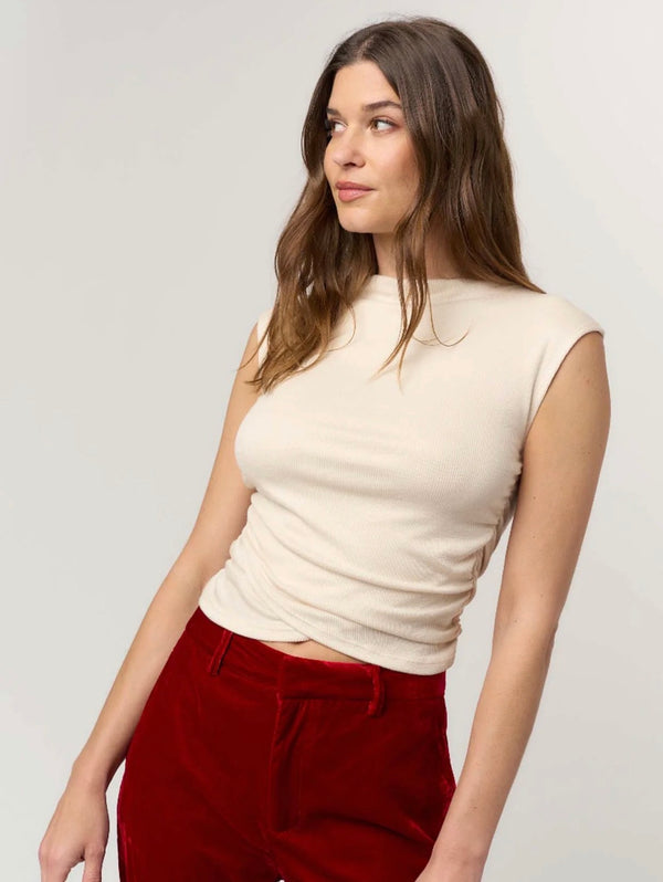 11670vp Carnie Shirred Side Rib Tank