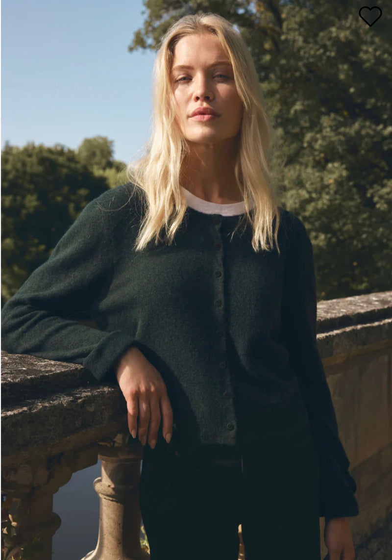 ZW251267 Medina Cardigan Garland Green