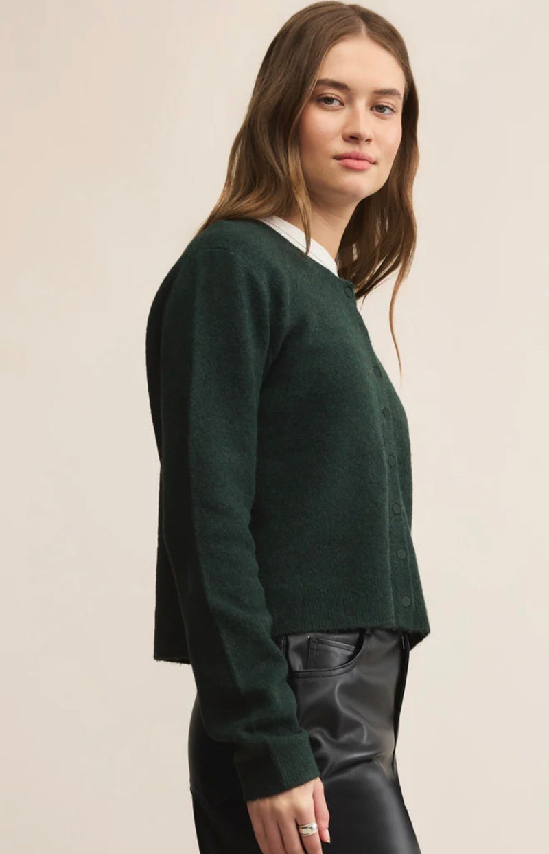 ZW251267 Medina Cardigan Garland Green