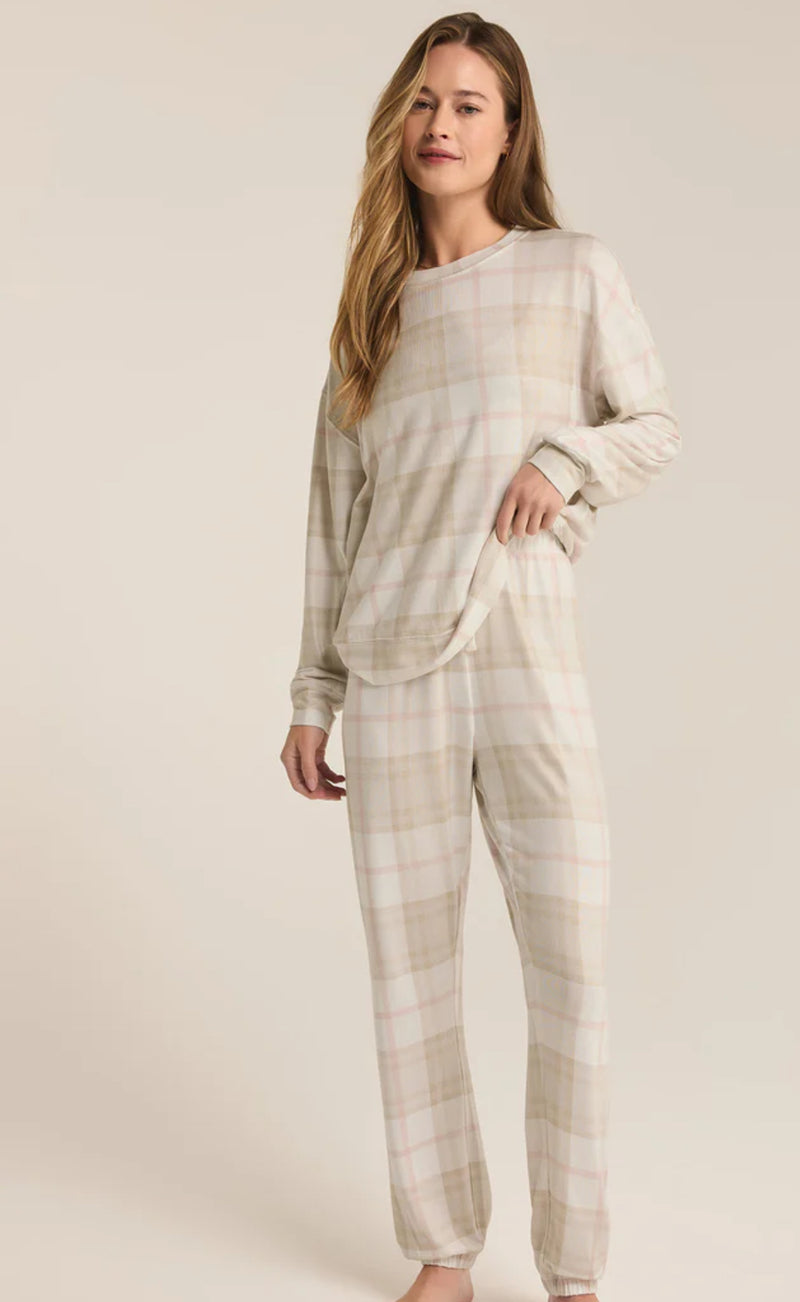 ZLZ244366 Cozy Plaid Set