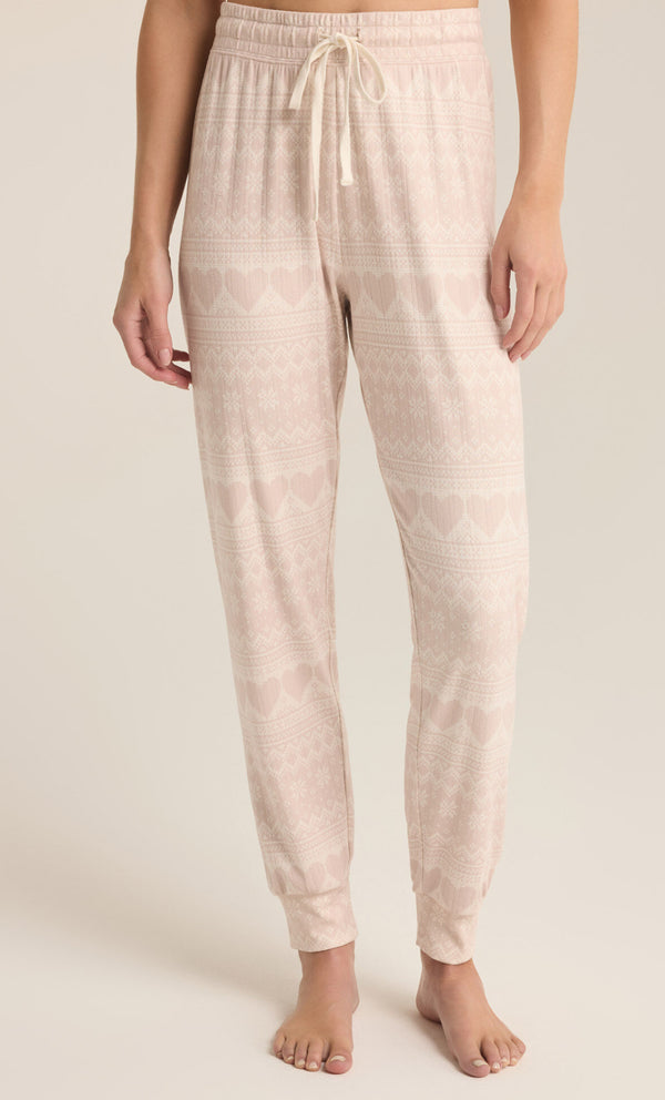 ZLP244356 Fairisle Heart Jogger