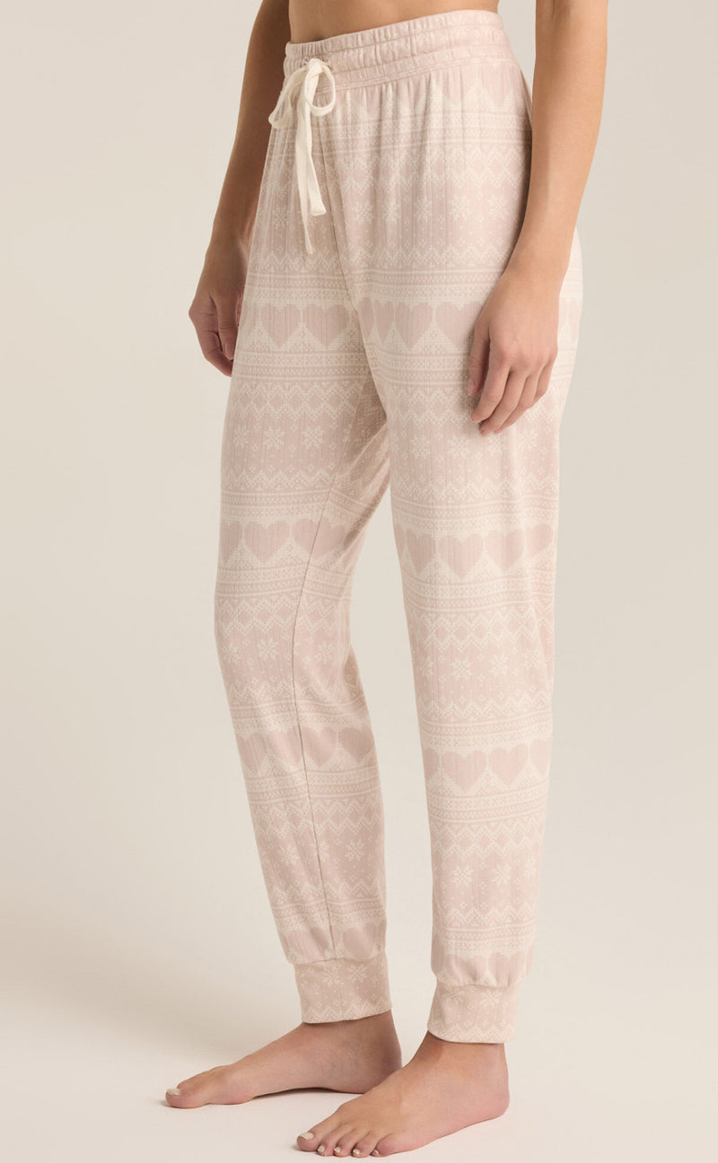 ZLP244356 Fairisle Heart Jogger