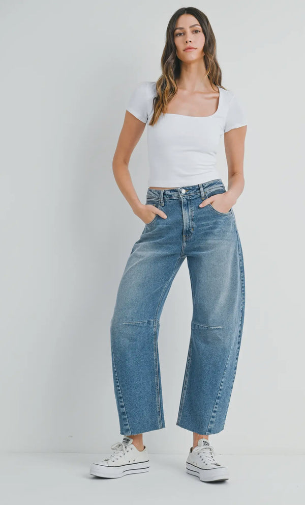 BP473j- Barrel Jeans