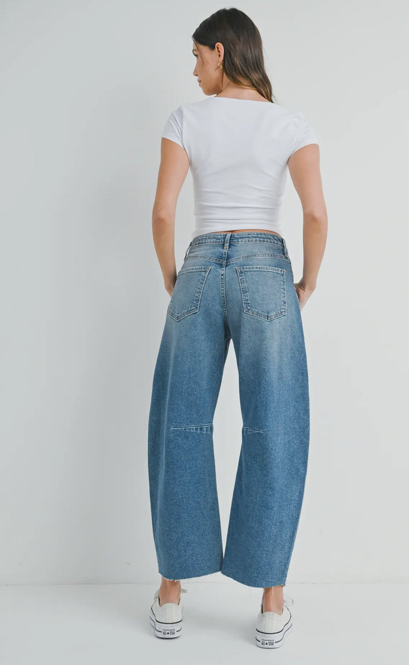 BP473j- Barrel Jeans