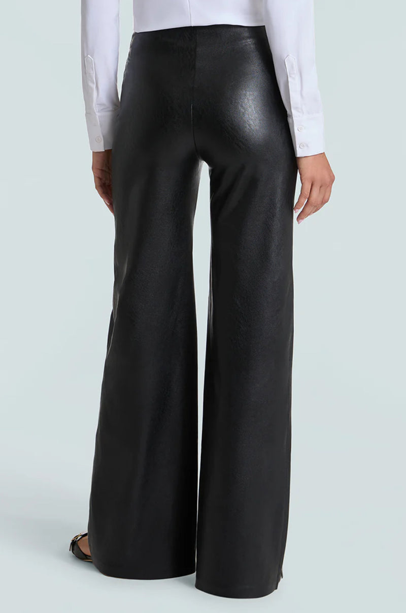 SLG105- Commando Faux Leather Wide leg Pant