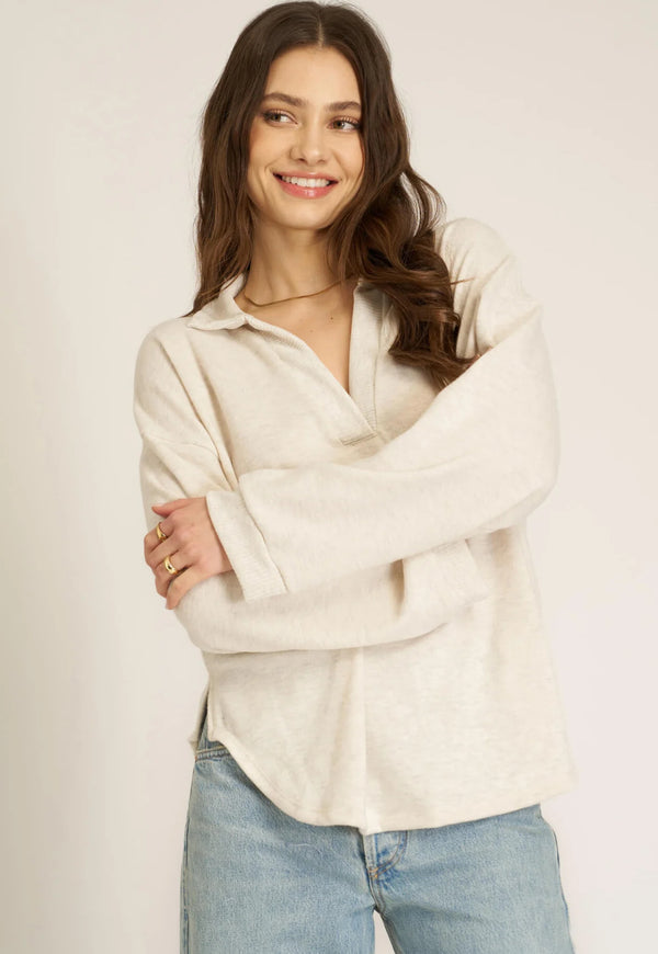 1197ola Chiara Cozy Pullover Sweatshirt