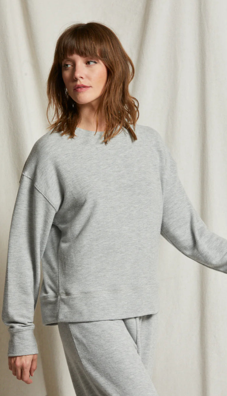 T194 Selma Brushed Jersey Pullover Sweatshirt