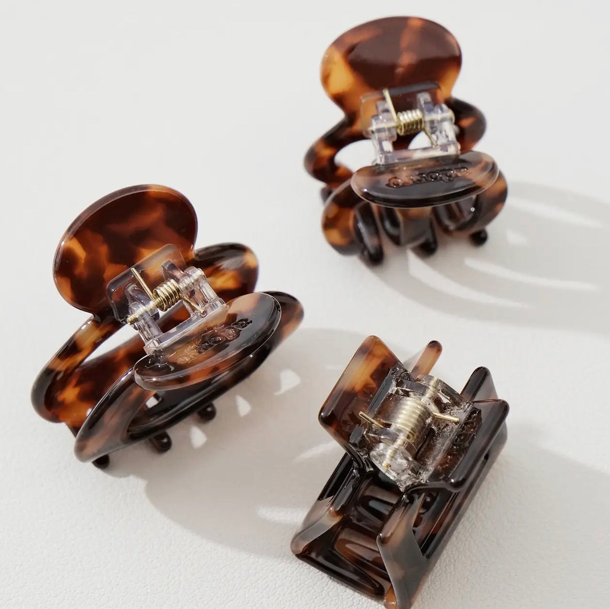 DW-AD2538 Deep Tortoise Min Assorted Mini Claw Clip