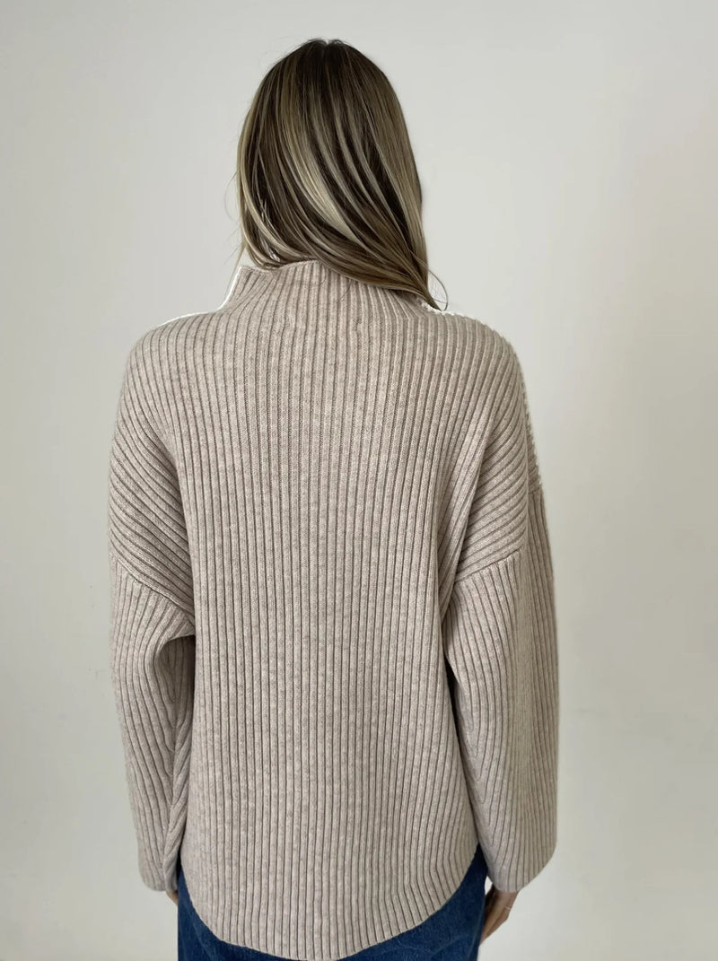 SF1057 Ryan Stitched Seam Sweater