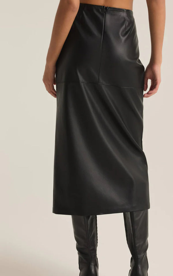 ZK244481 Metropolitan Leather Skirt