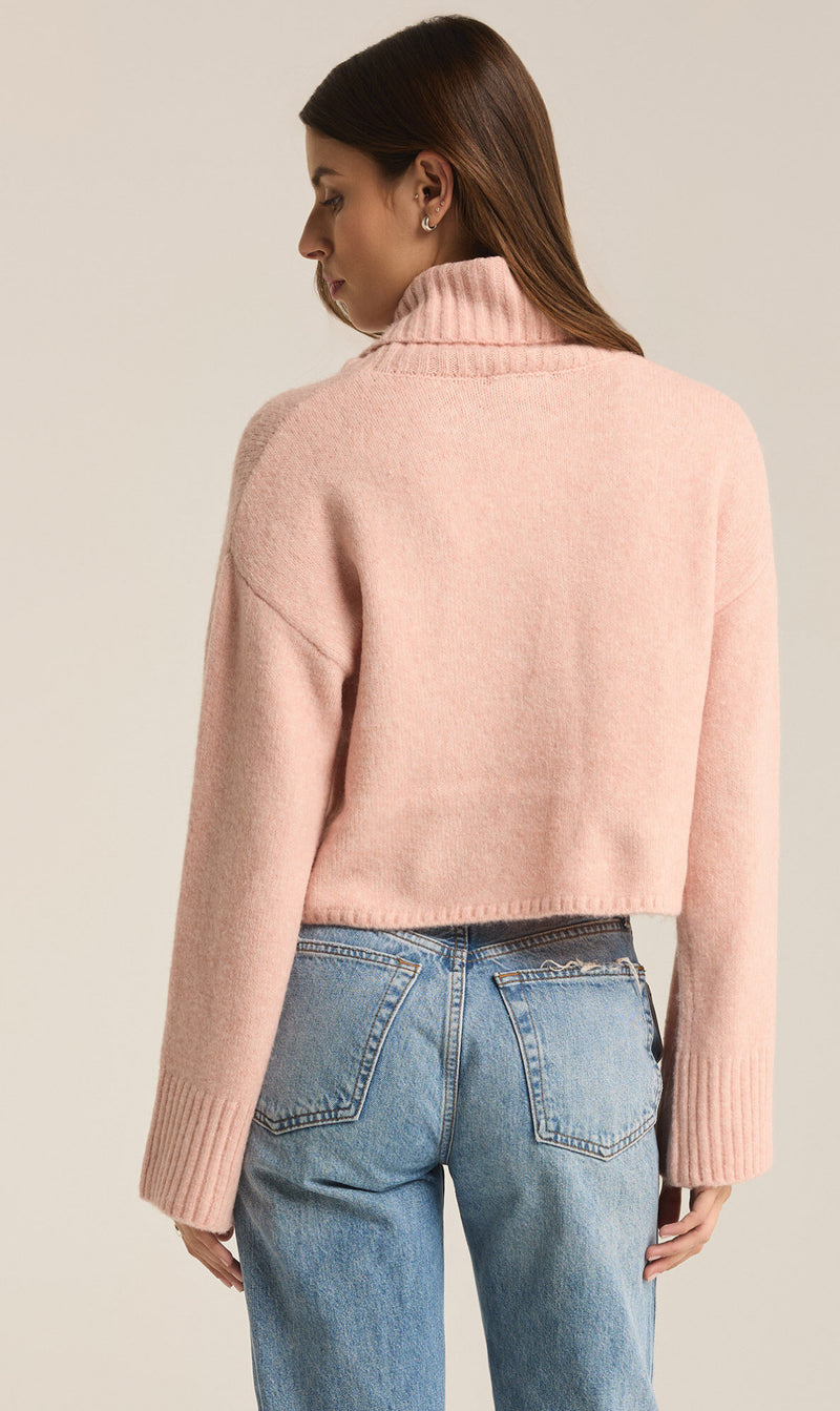 ZW234270 Ursa Sweater Top- Cashmere Pink