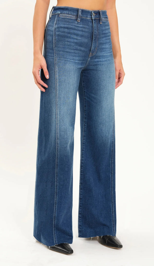 D00016364ZZ - Far Out Wide Leg Jean- Waterfall