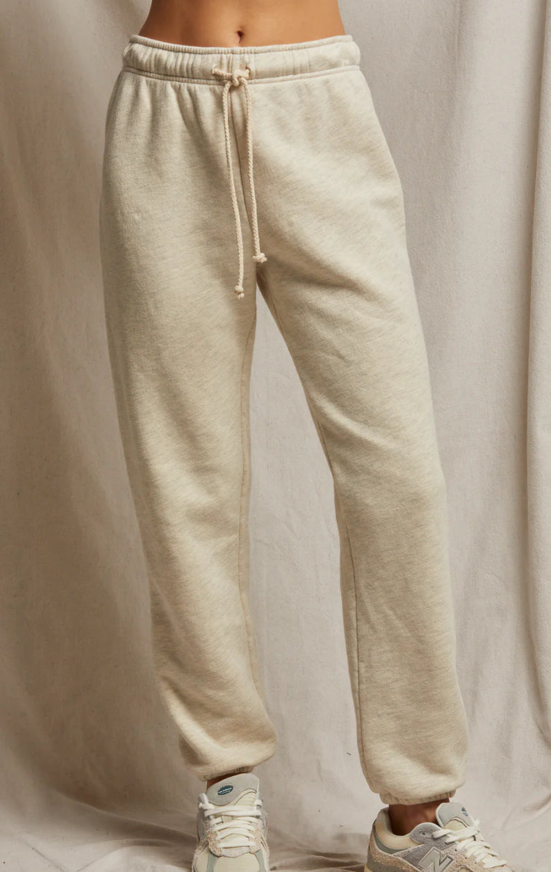 B71-Michelle Fleece Jogger - Oatmeal