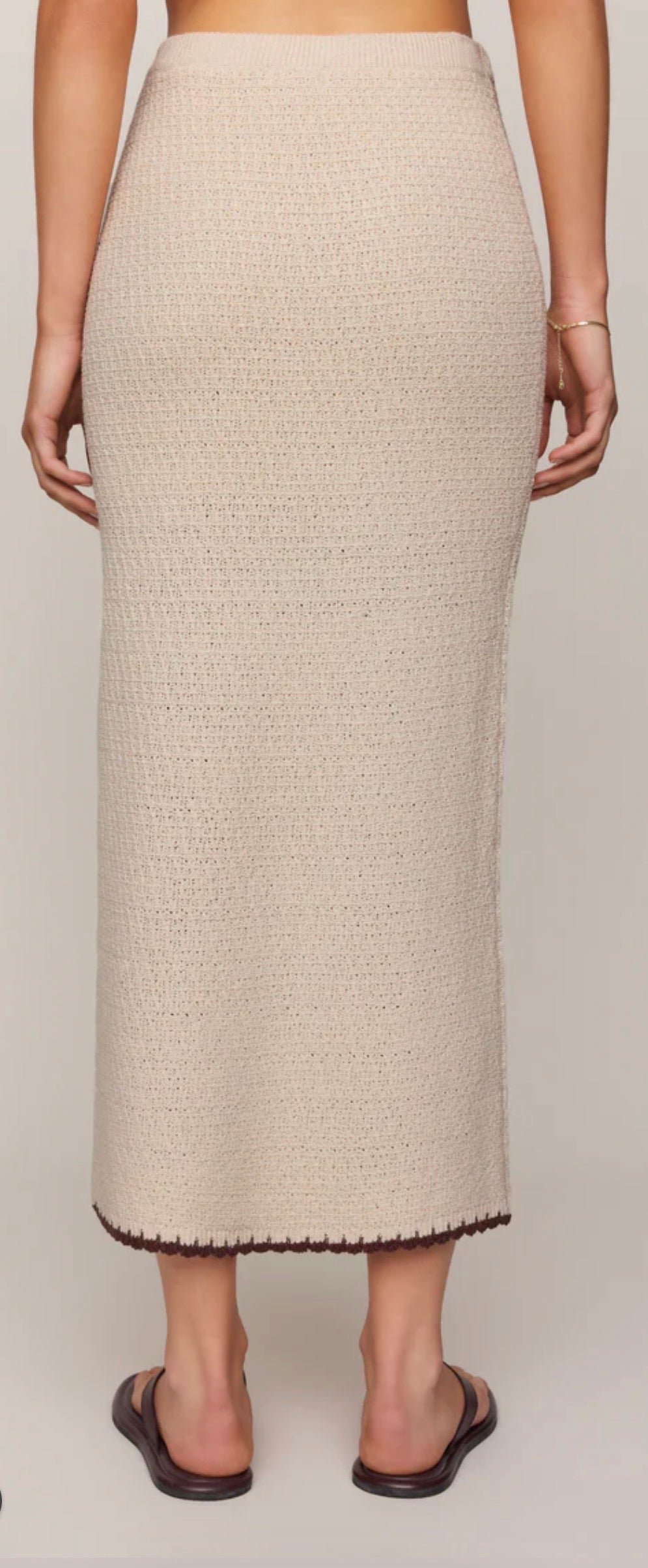 ZK261166 Yessenia Whipstitch Skirt