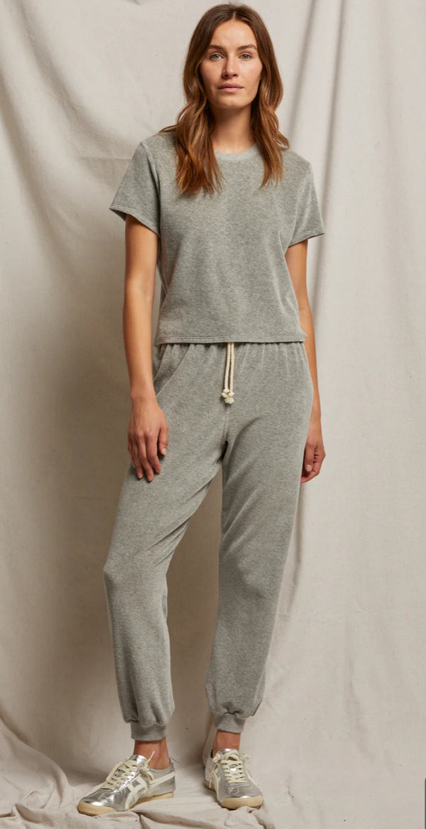 B77- Bailey Velour Easy Sweatpants