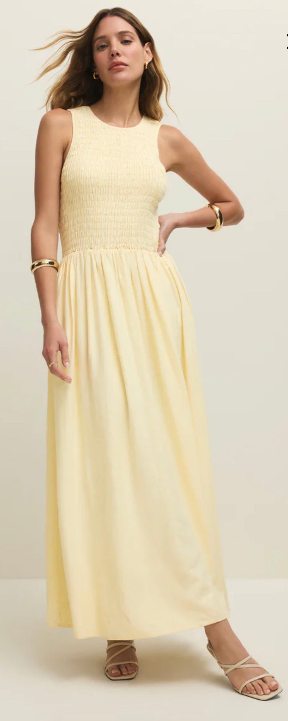 ZD261357 Juniper Maxi Dress- Pineapple