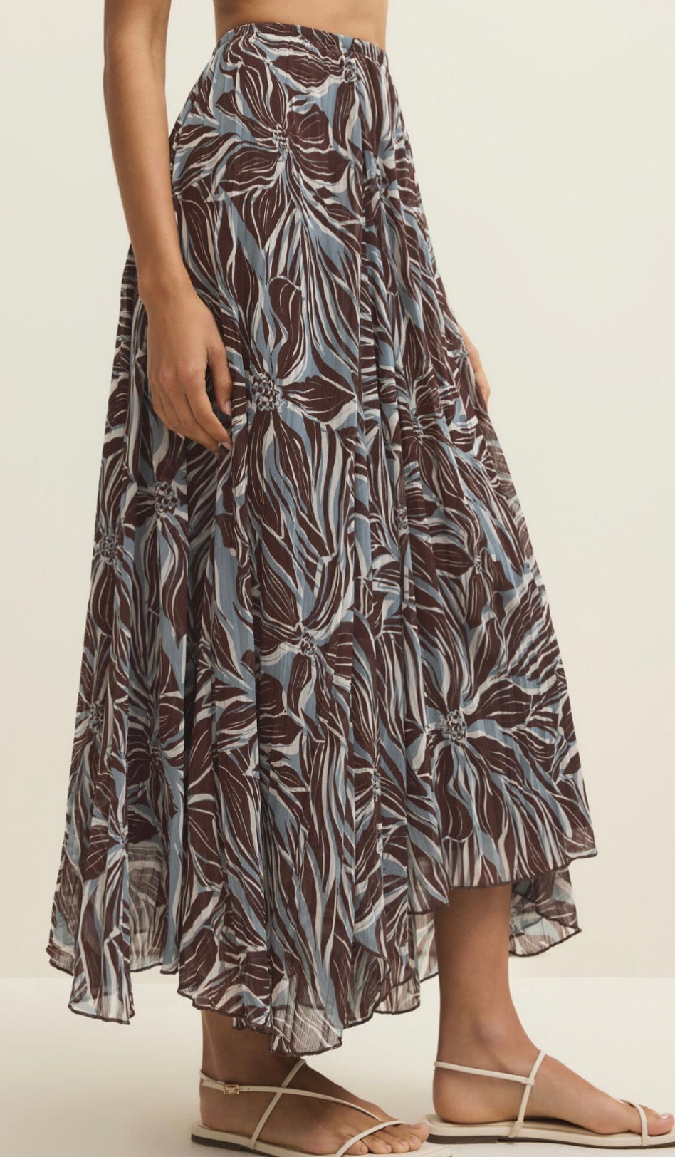 ZK261403 Vitoria Zinn Maxi Skirt