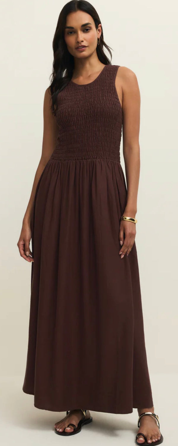 cherry brown dress CHERRY BURGUNDY GOWN – Filiarmi main image 1