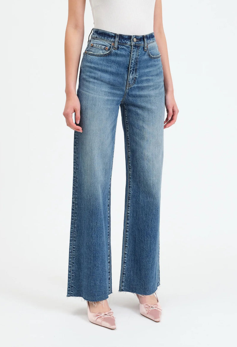 D00016205js- Far Out HR Wide Leg Jean- Stunner