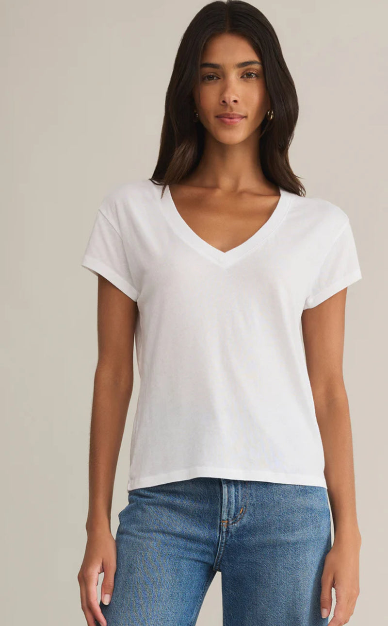 ZT251491 Modern V-Neck Tee