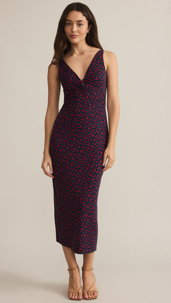 ZD251273 Eleve La Rosa Ditsy Midi Dress