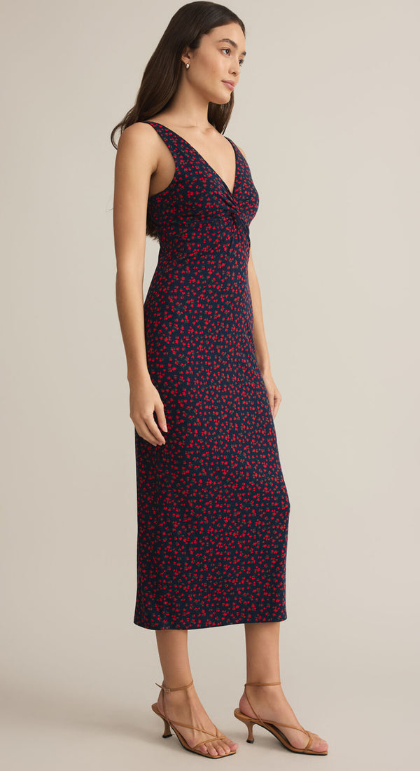 ZD251273 Eleve La Rosa Ditsy Midi Dress