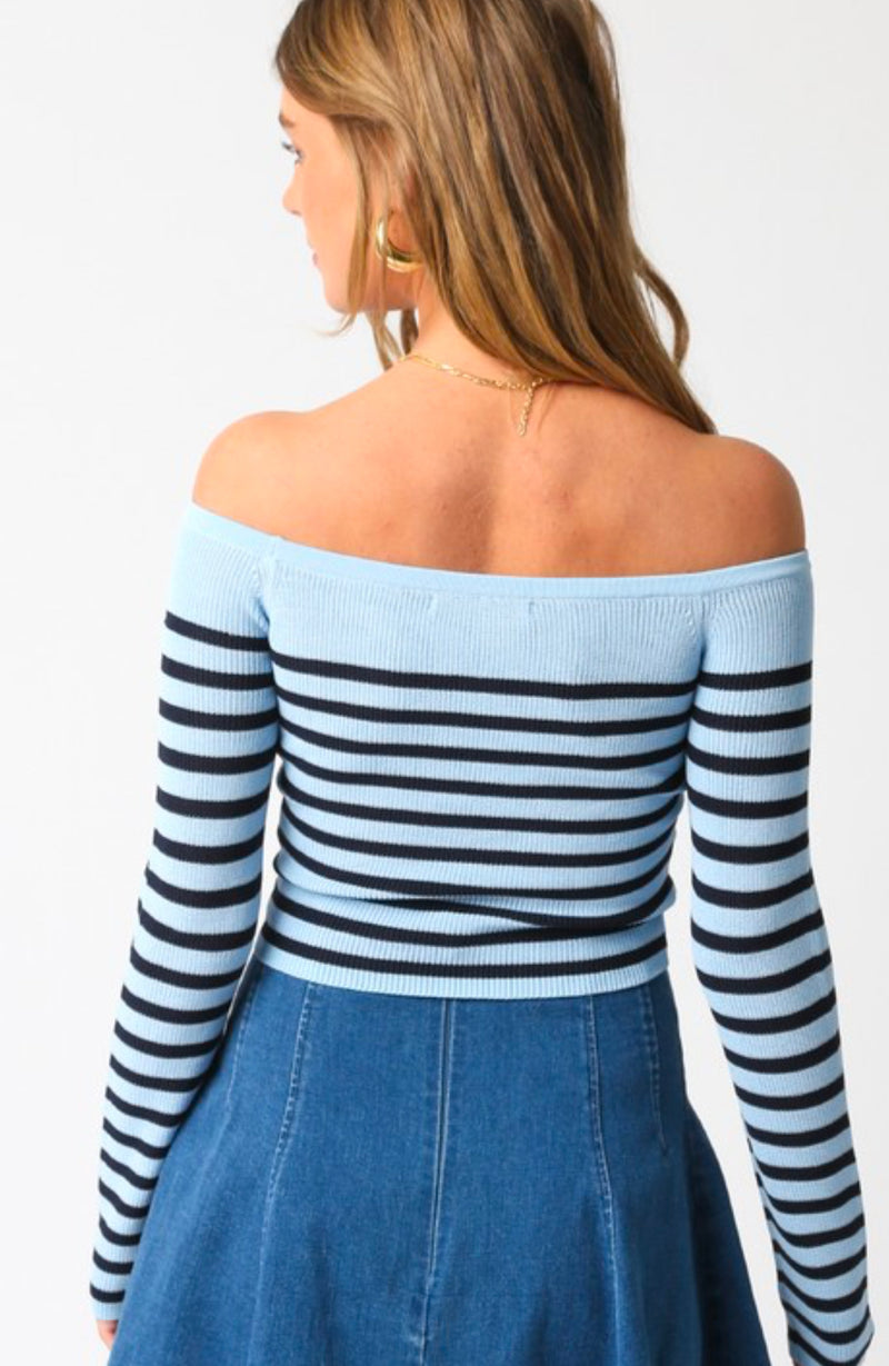 JT2024-22 Luna Stripe Top