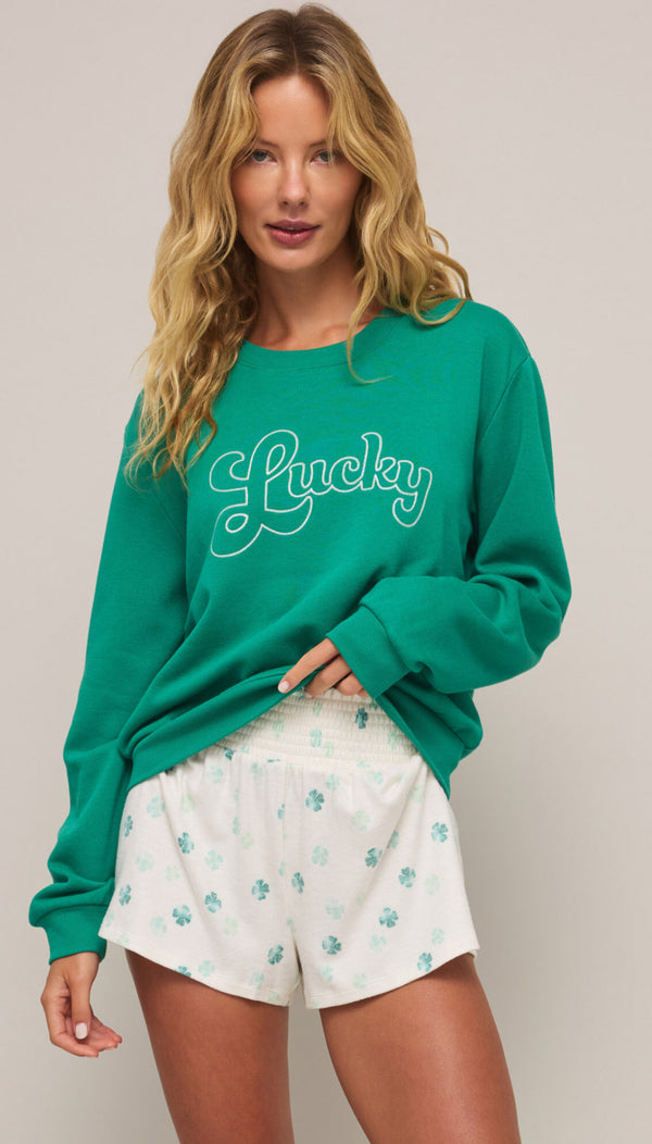 ZLT251400 Lucky Green Sweatshirt