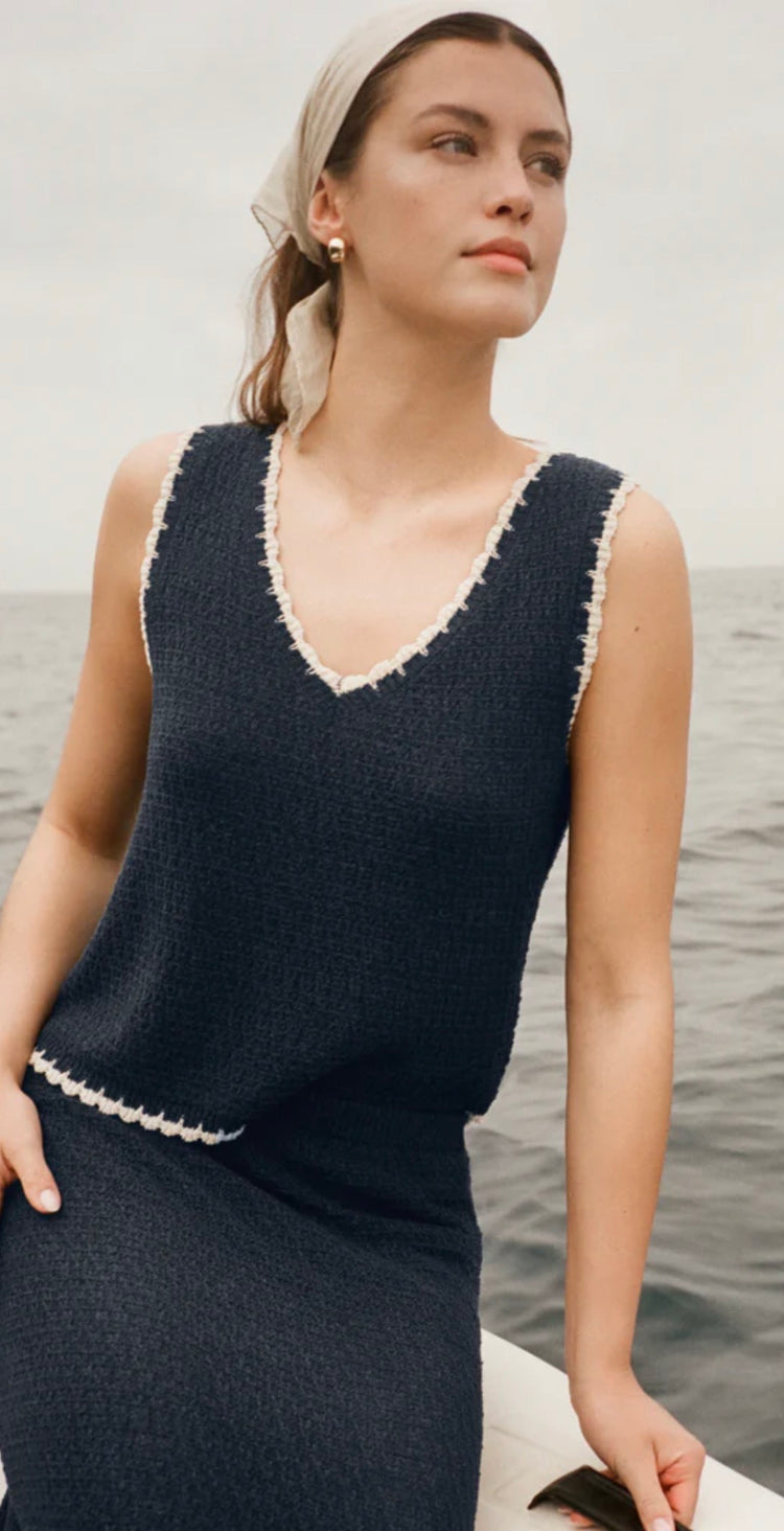 ZW261165 Yessenia Whipstitch Tank