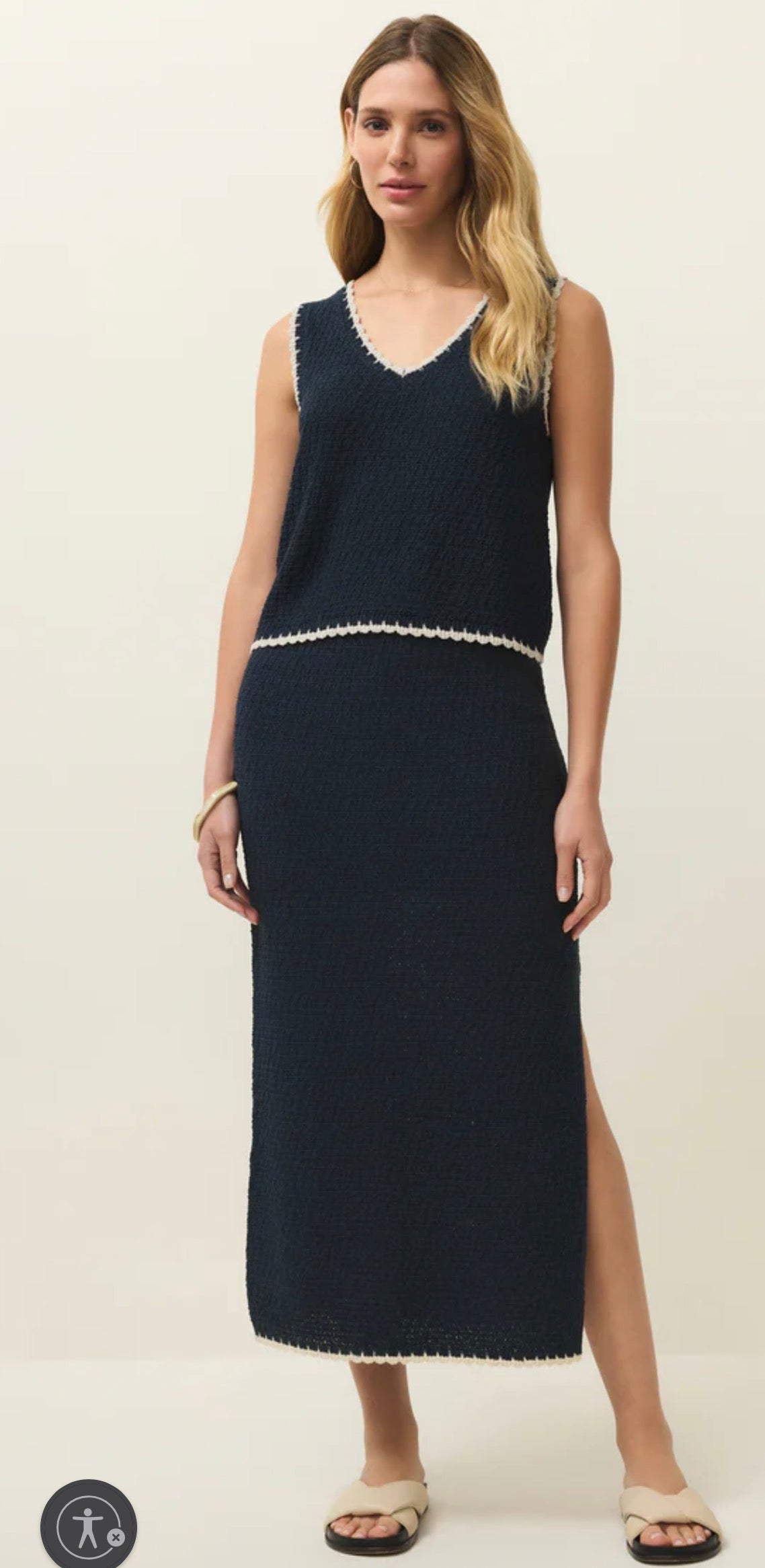 ZW261165 Yessenia Whipstitch Tank
