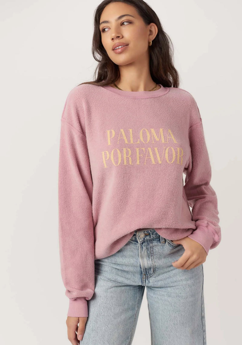 111447lh572 Paloma/Prosseco Reversible Sweatshirt