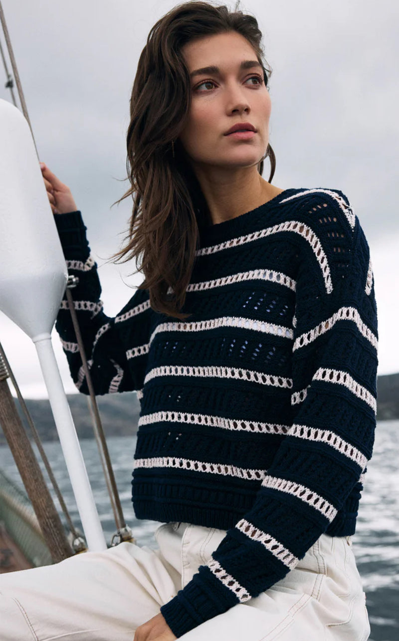 ZW251196 Estero Stripe Sweater