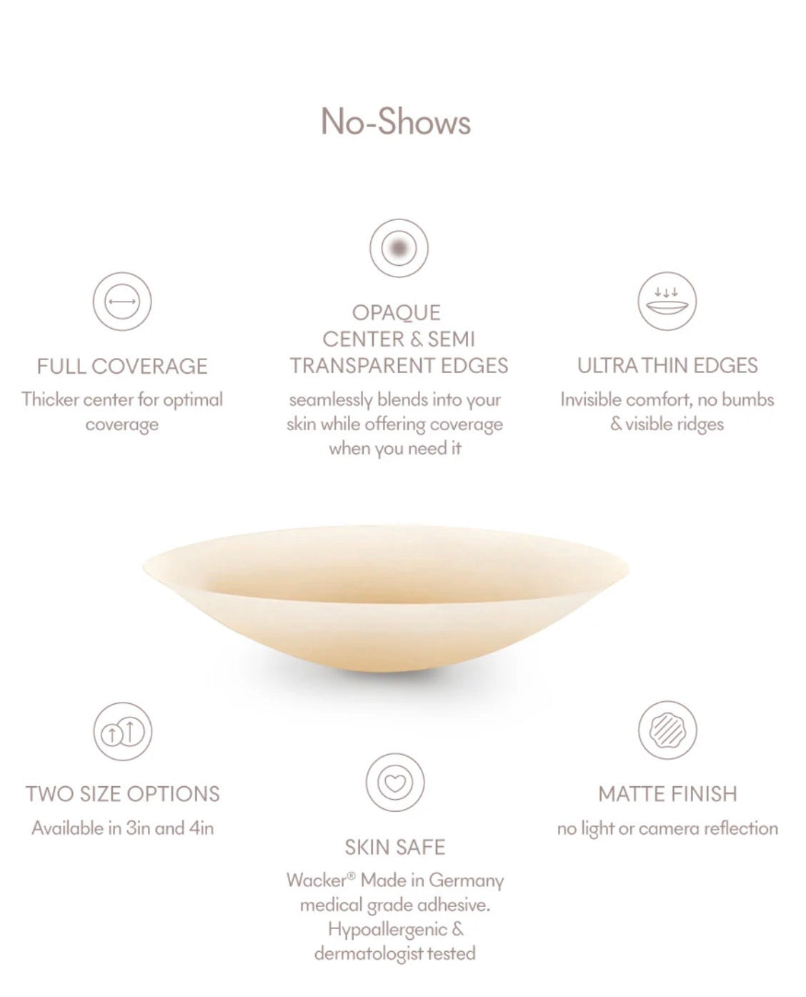 Nood - reusable nipple covers
