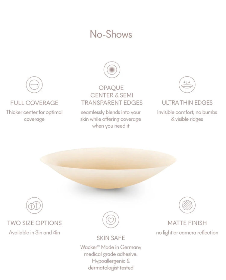 Nood - reusable nipple covers