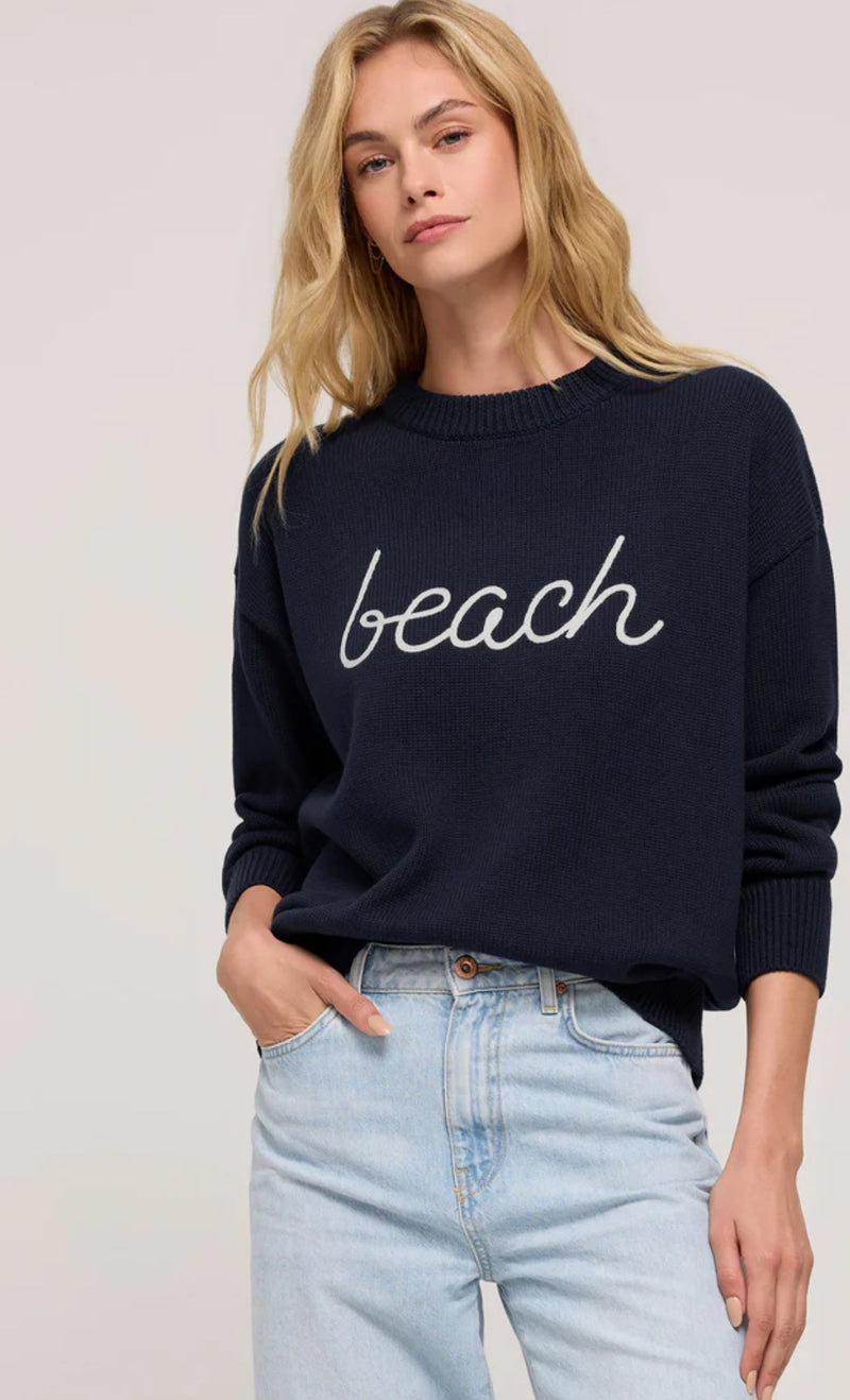 ZW251323 Beach Boyfriend Sweater