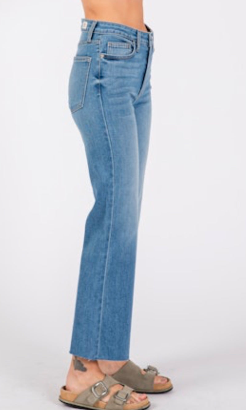 LP289 Sicily Scissor Cut Hem Jean