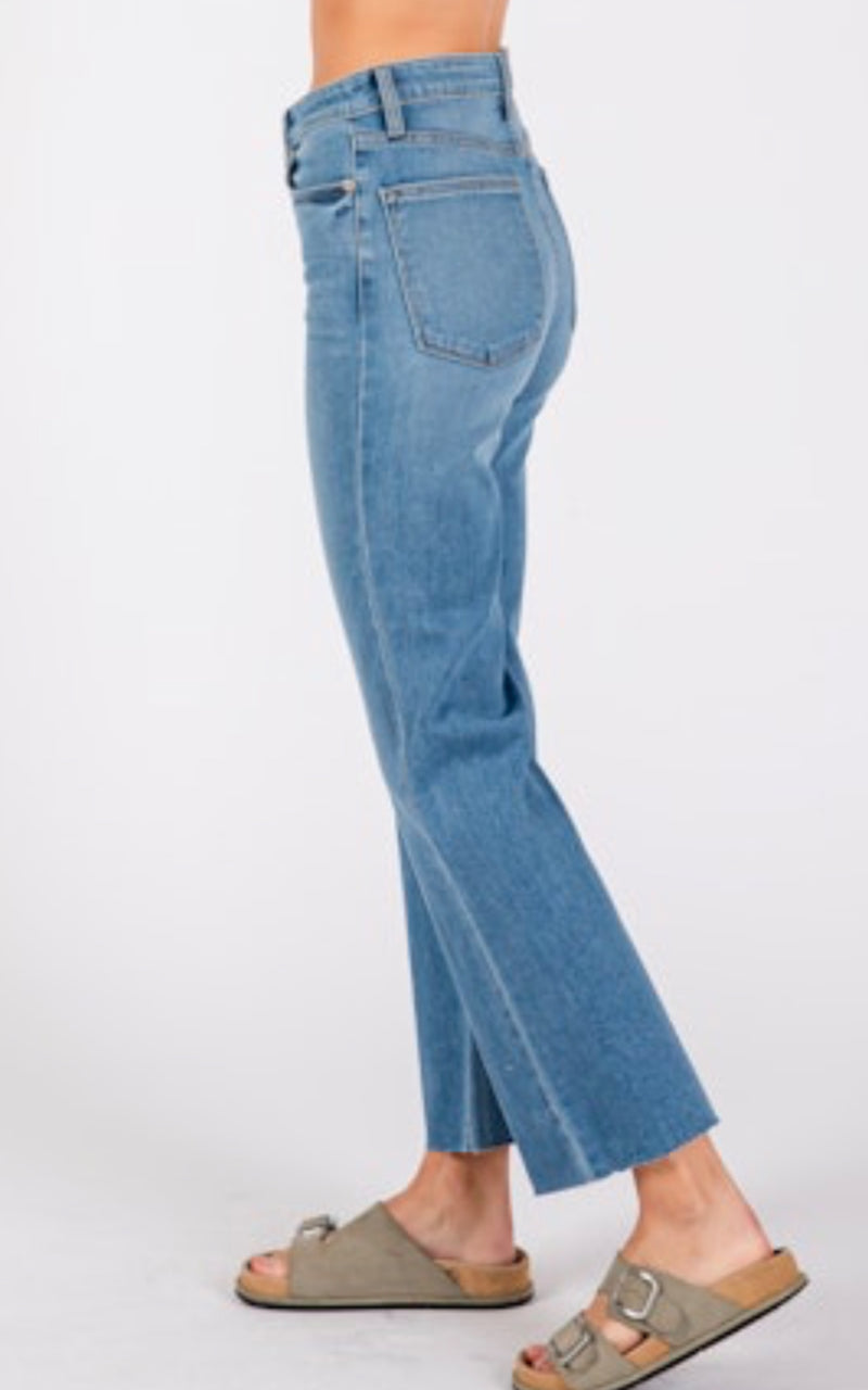 LP289 Sicily Scissor Cut Hem Jean