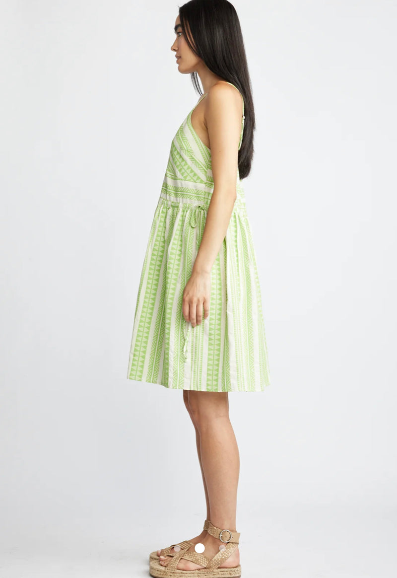 Donna Waist Tie Dress scd-7065