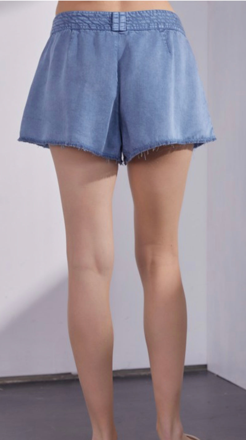 S21498- Frayed Shorts